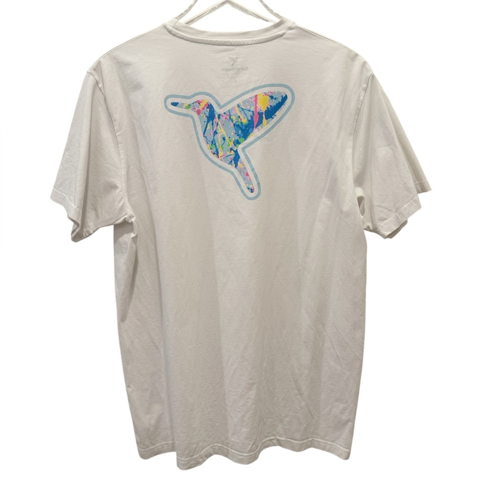 BIRDDOGS Hummingbird White Tee size Large - Picture 2 of 4